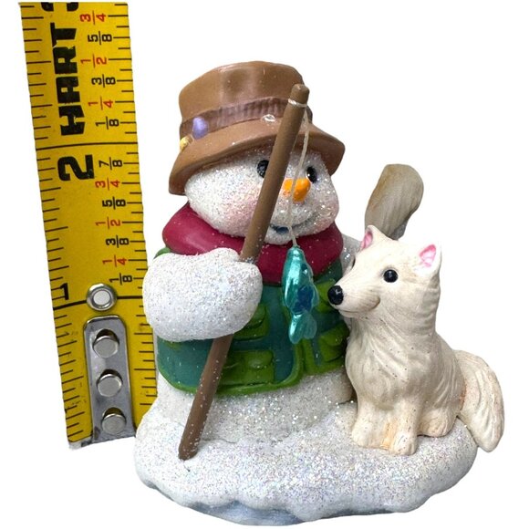 Hallmark Snow Buddies Collectors Series Keepsake Ornament 3 Lot Owl Wolf Seal - Picture 3 of 8